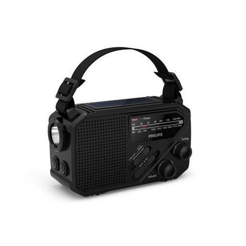 Philips TAR1609 Noodradio Zwart