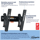 Vogels TVM 3215 Kantelbare tv-beugel Zwart