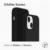 Accezz Liquid Silicone Backcover met MagSafe iPhone 13 Mini Zwart