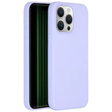 Accezz Liquid Silicone Backcover iPhone 15 Pro Max Paars