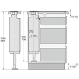 Miele DAD 6980 LevantarAmbient Obsidiaanzwart