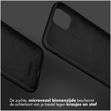 Accezz Liquid Silicone Backcover Google Pixel 8 Zwart