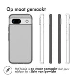 Accezz Clear Backcover Google Pixel 8a Transparant
