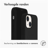 Accezz Liquid Silicone Backcover met MagSafe iPhone 13 Mini Zwart