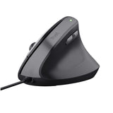 Trust BAYO II ERGONOMIC MOUSE Zwart