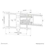 Neomounts WL40S-850BL18 Zwart