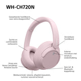 Sony WH-CH720N Roze