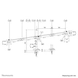 Neomounts DS60-600BL3