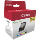 Canon CLI-571 Cartridges Combo Pack Multi-color