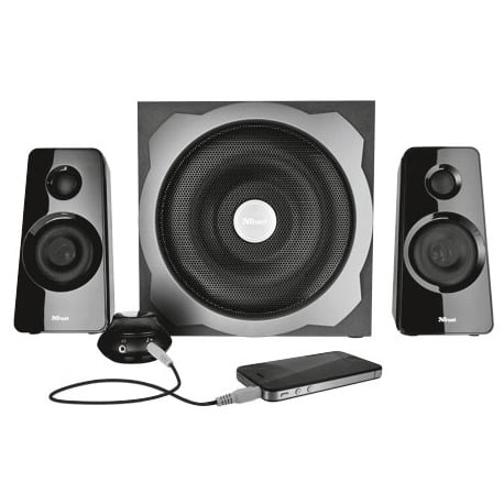 Trust Tytan 2.1 Subwoofer Speaker Set - black Zwart