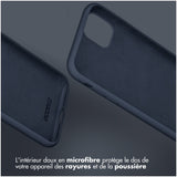 Accezz Liquid Silicone Backcover Google Pixel 8 Donkerblauw
