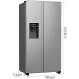 Hisense RS5P535NPCE Zilver