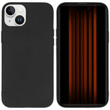 Accezz Color Backcover iPhone 15 Plus Zwart