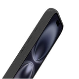 Just in Case Zero Soft TPU Case voor Apple iPhone 16 Zwart