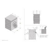 ASKO W7096XG Zwart