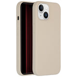 Accezz Liquid Silicone Backcover iPhone 15 Donkergrijs