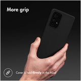 Accezz Color Case voor Samsung Galaxy A33 Zwart