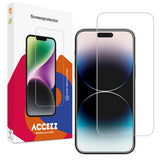 Accezz Gehard Glas Screenprotector iPhone 15 Plus / 15 Pro Max Transparant