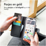 Accezz Wallet Softcase voor Samsung Galaxy A17 Zwart