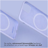 Accezz Liquid Silicone Backcover met MagSafe iPhone 16 Pro Max Paars