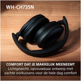 Sony WH-CH735N Zwart