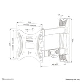 Neomounts WL40-550BL12 Zwart