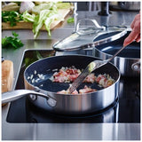 Greenpan Geneva hapjespan 24cm met deksel