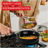 Tefal G20732 Excellence Ceramic Hapjespan 24 cm + deksel