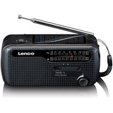 Lenco MCR-113 Noodradio Zwart