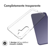 Accezz Clear Backcover Samsung Galaxy S24 FE Transparant