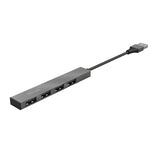 Trust Halyx Aluminium 4-Port Mini USB Hub Zilver