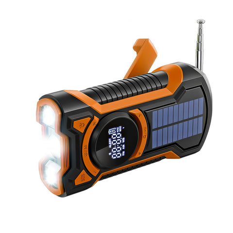 Just in Case Emergency Solar Hand Radio Noodradio Oranje