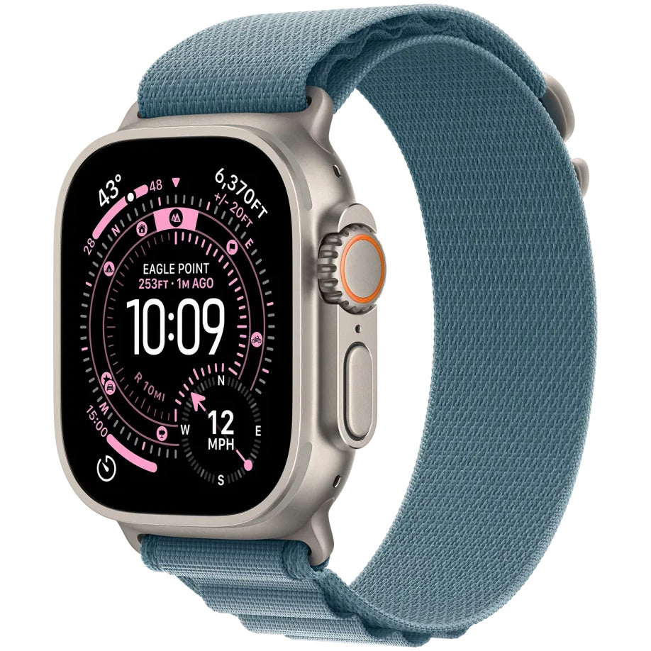 Apple Watch Ultra 3 GPS + Cellular 49mm met Alpine Loop - Medium Beige