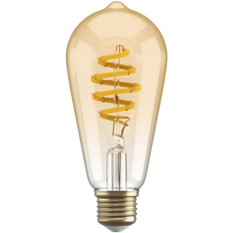 Hombli Smart Filament Bulb CCT E27 ST64 Lichtbruin