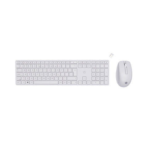 HP 650 Wireless KB/MSE Combo WHT EURO