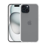 Just in Case Soft TPU Case voor Apple iPhone 15 Transparant