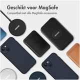 Accezz Liquid Silicone Backcover met MagSafe iPhone 16 Plus Donkerblauw