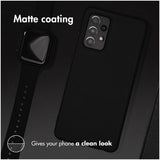 Accezz Color Backcover voor de Samsung Galaxy S23 Zwart