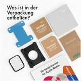 Accezz Screenprotector met applicator Apple Watch Series 10 - 46 mm Transparant