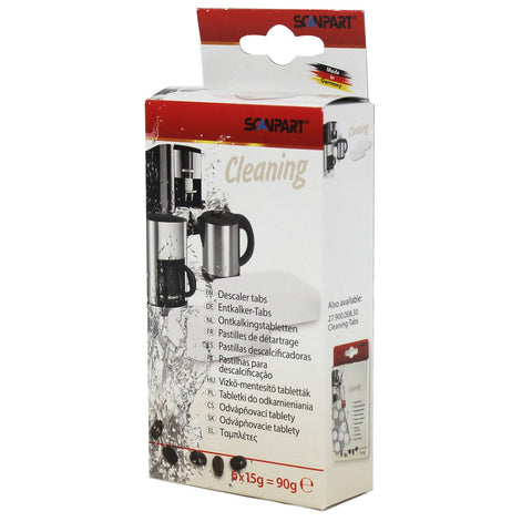 Scanpart ontkalkingstabletten 6x15g