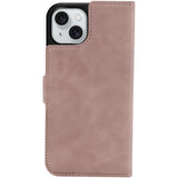 Just in Case Premium Wallet Case voor Apple iPhone 15 Roze