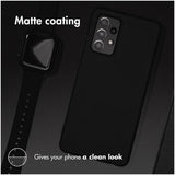 Accezz Color Backcover voor de Samsung Galaxy S23 Zwart