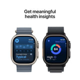 Apple Watch Ultra 3 GPS + Cellular 49mm met Tail Loop - S/M Beige