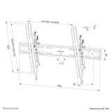 Neomounts WL35S-850BL18 Zwart