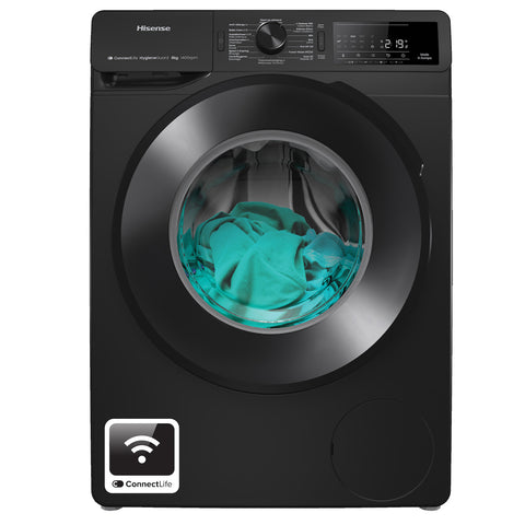 Hisense WF3V843BB/BLX Zwart