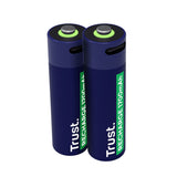 Trust Via USB-C oplaadbare AA-batterijen (2 stuks)