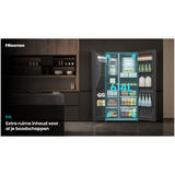 Hisense RS9P628GPFE Zwart