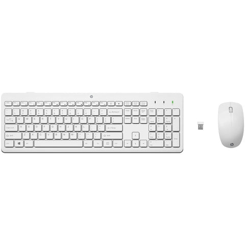 HP 230 WL Mouse+KB Combo WHT EURO