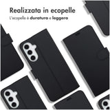 Accezz Wallet Softcase voor Samsung Galaxy A17 Zwart