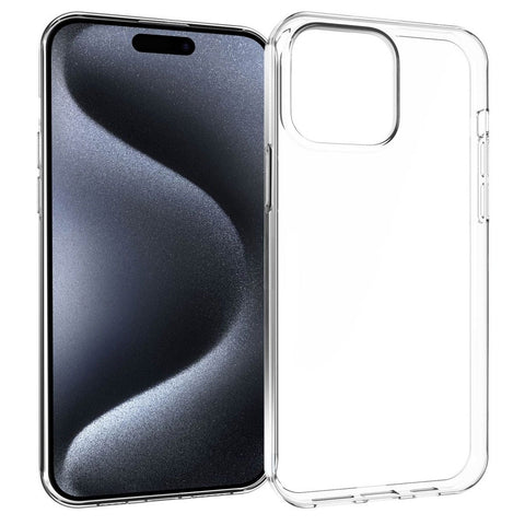 Accezz Clear Backcover iPhone 15 Pro Max Transparant